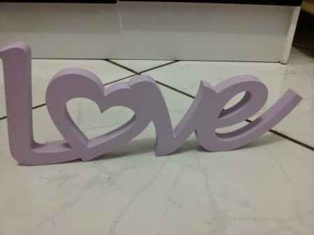 Placa Love