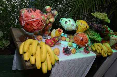 Mesa de fruta