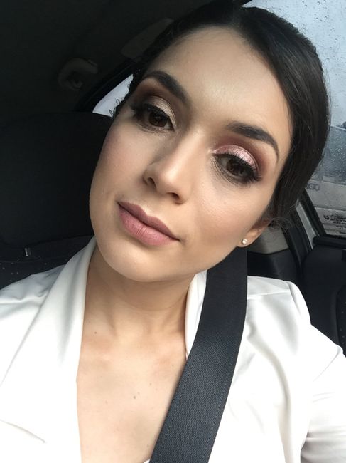 Meu teste de cabelo e maquiagem #1digito ❤️ - 8