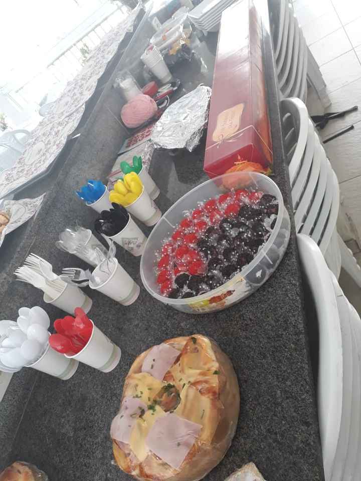um pouquinhos das comidas q foram servidas