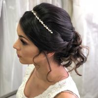 Meu teste de cabelo e maquiagem #1digito ❤️ - 2