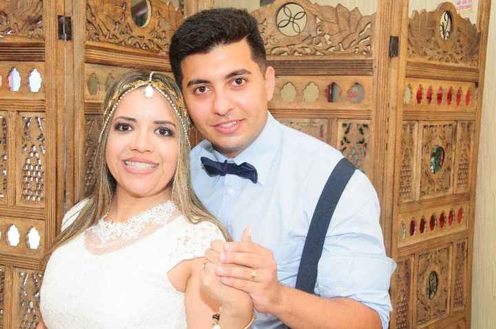 Meu casamento no civil.