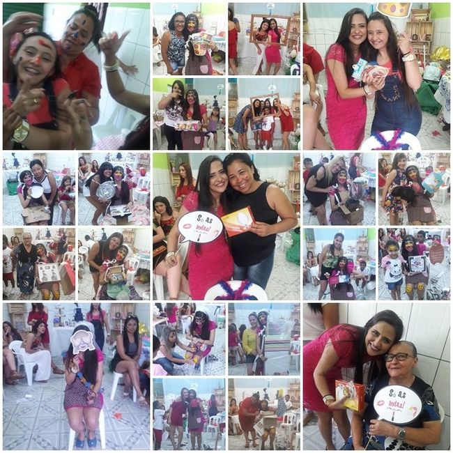 GANHADORAS DO BINGO E ADIVINHANDO OS PRESENTES 
