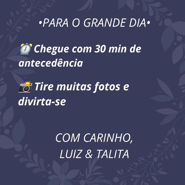 Convite dos padrinhos e madrinhas 7