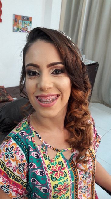 Meu teste de make e cabelo - Vem opinar - 8