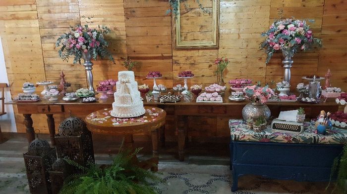 Minha decoração - Casamento Mini Wedding Rústico a tarde - 2