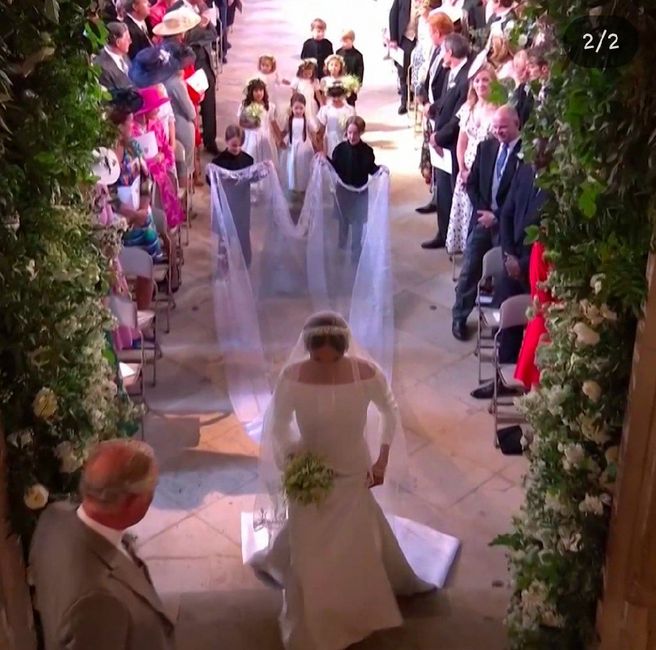 Vestido Meghan - Casamento real - 2