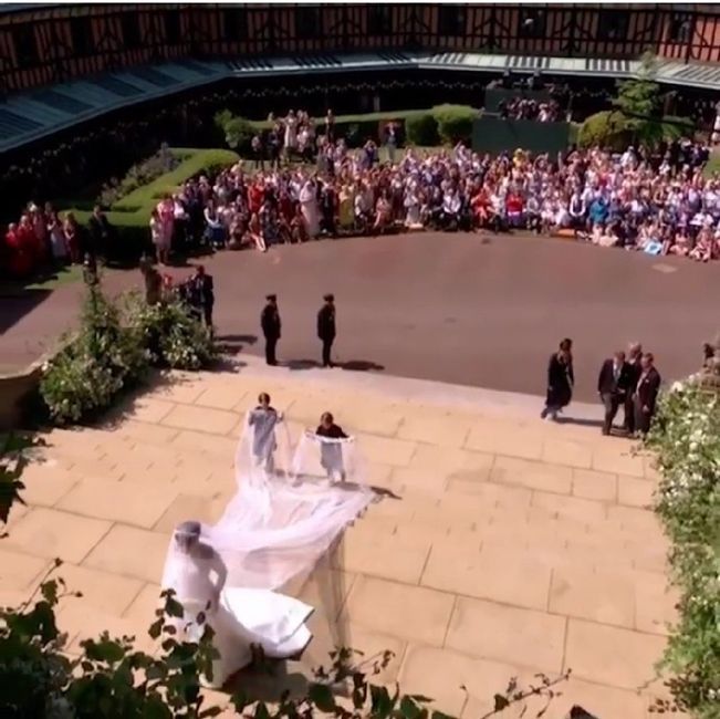 Vestido Meghan - Casamento real - 3