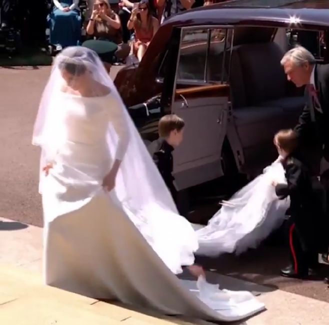 Vestido Meghan - Casamento real - 4