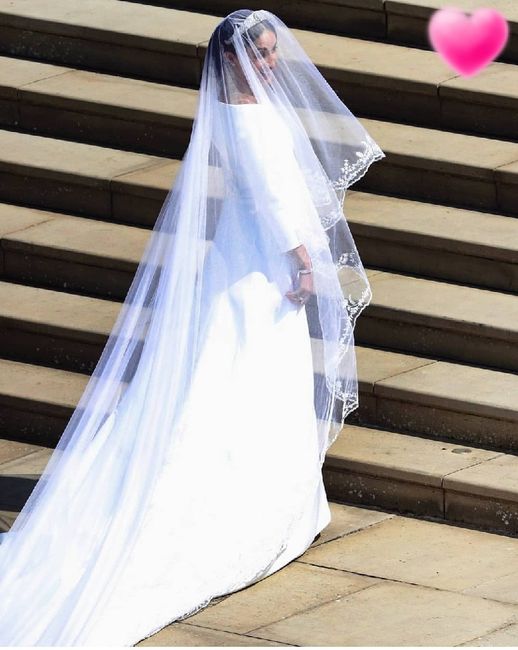 Vestido Meghan - Casamento real - 1