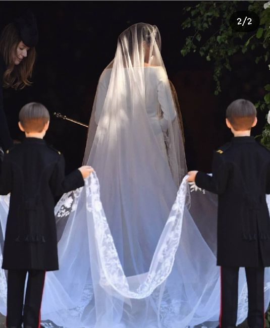 Vestido Meghan - Casamento real - 2