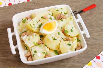 Maionese de batata e atum (EU AMO BATATA)