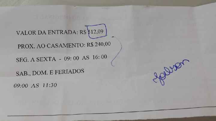 Casamento Religioso com efeito civil - 1