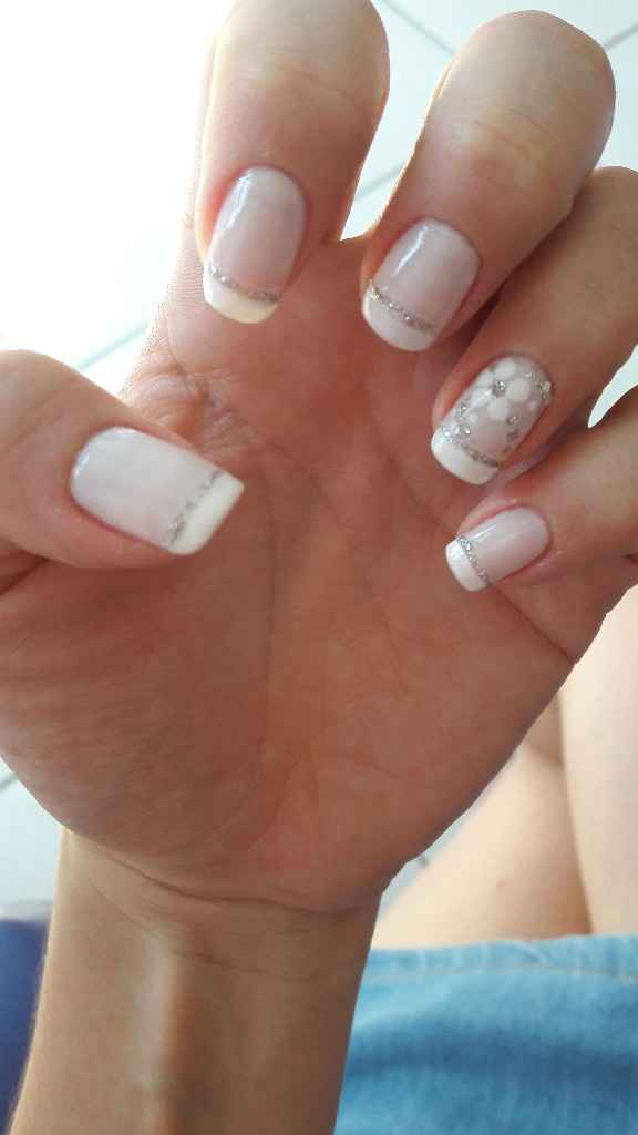 Unhas prontas para o casório 😍 - 1