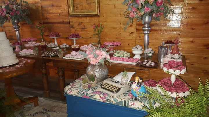 Minha decoração - Casamento Mini Wedding Rústico a tarde - 3
