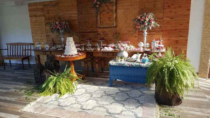 Minha decoração - Casamento Mini Wedding Rústico a tarde - 7