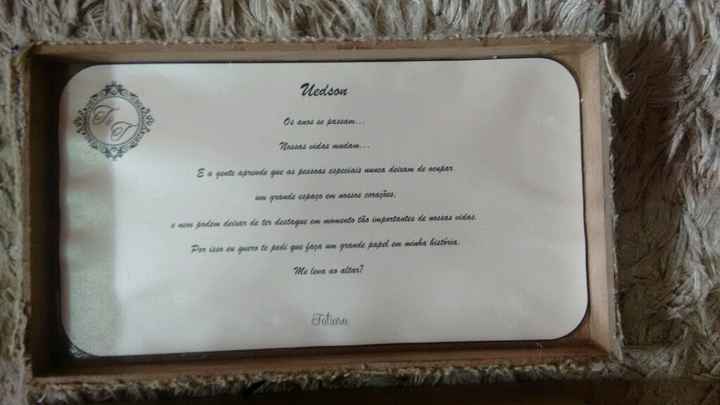 Convite do acompanhante ao altar. - 2