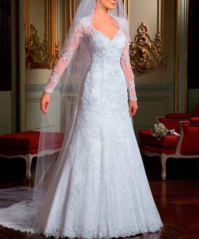 Modelo de vestido da Noiva.