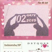 Savé the date e site dos noivos - 1