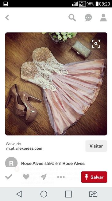 Minha roupa para o noivado - 2
