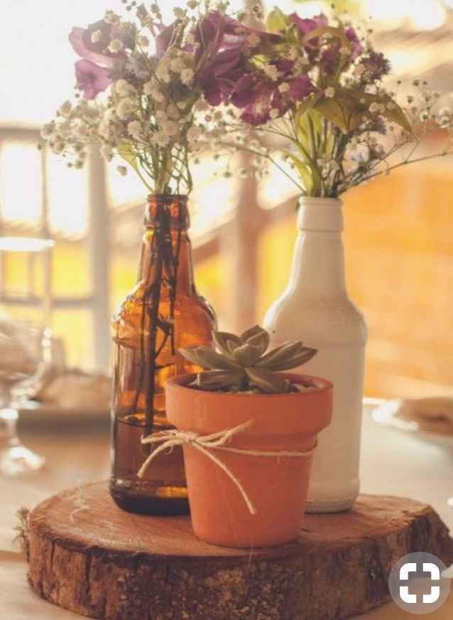 suculenta como arranjo de mesa