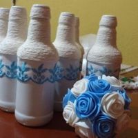 Decoração das mesas 