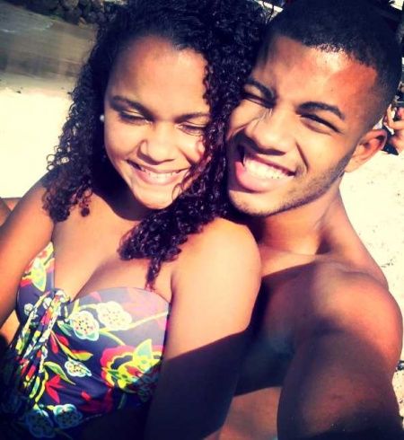 A primeira foto juntos ! - 1