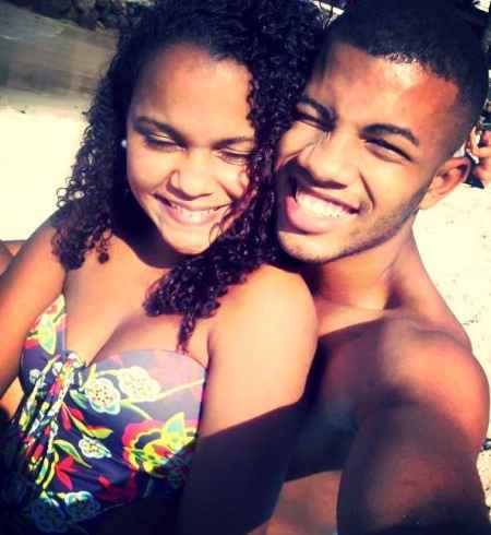 A primeira foto juntos ! - 1