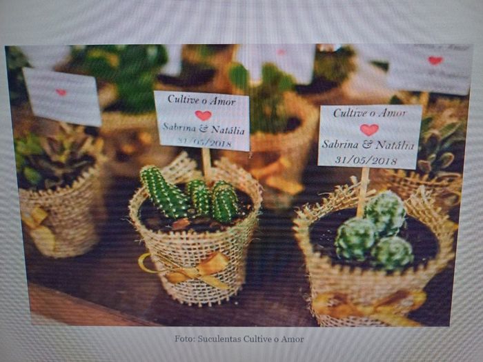 Ideia de lembrancinhas 2