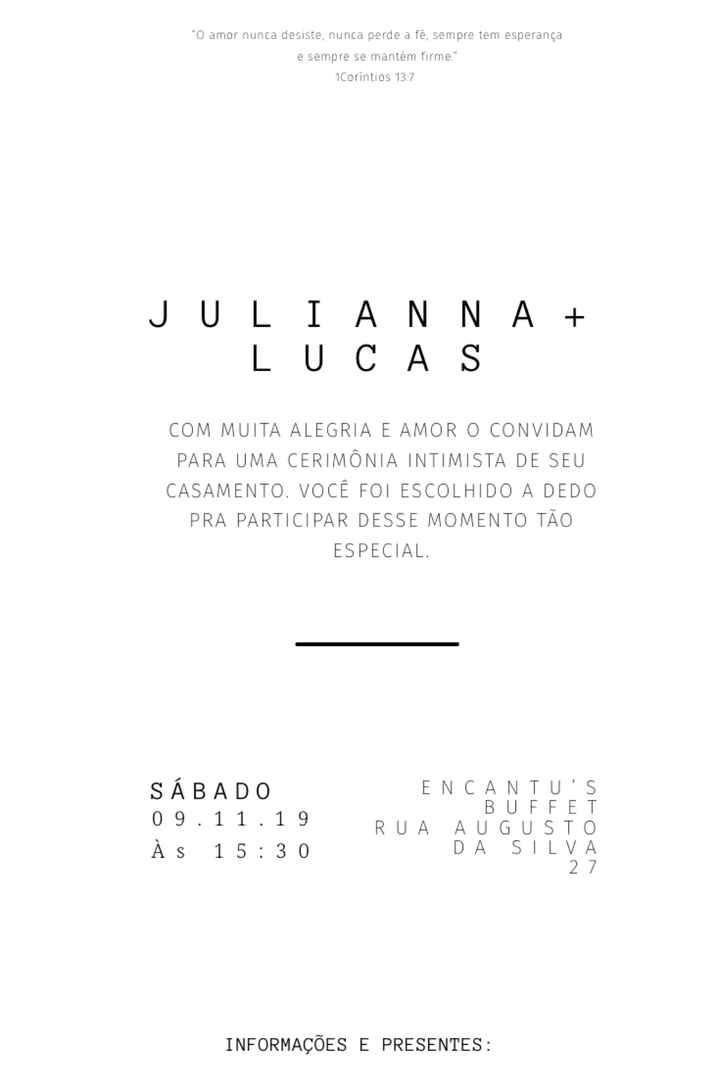 Meu convite quase pronto! - 1