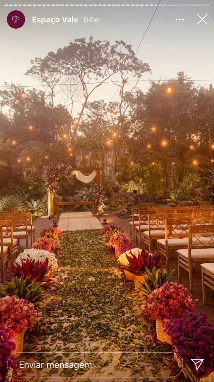 Dúvida Sítio de Casamento Vale dos Sonhos - 1