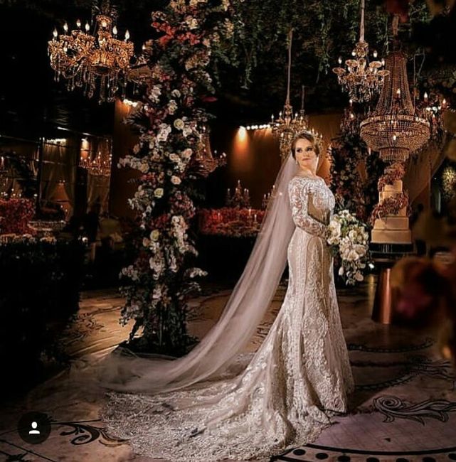 Poste a sua foto inspiração do tipo de vestido de noiva que você procura 😍 - 1