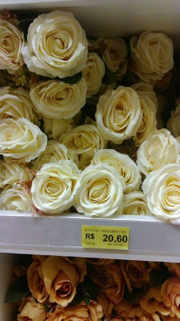 Flores artificiais - 3