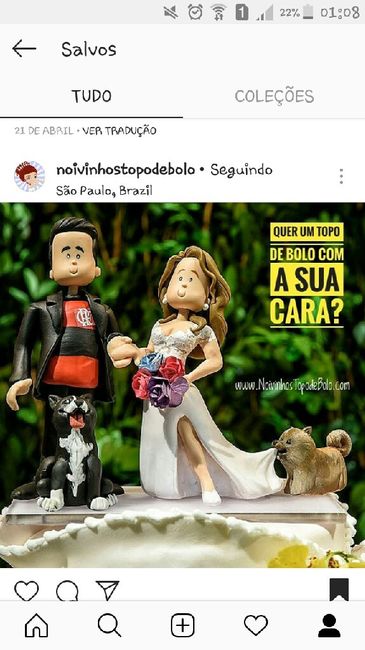 Topo de Bolo - Inspirações - 1