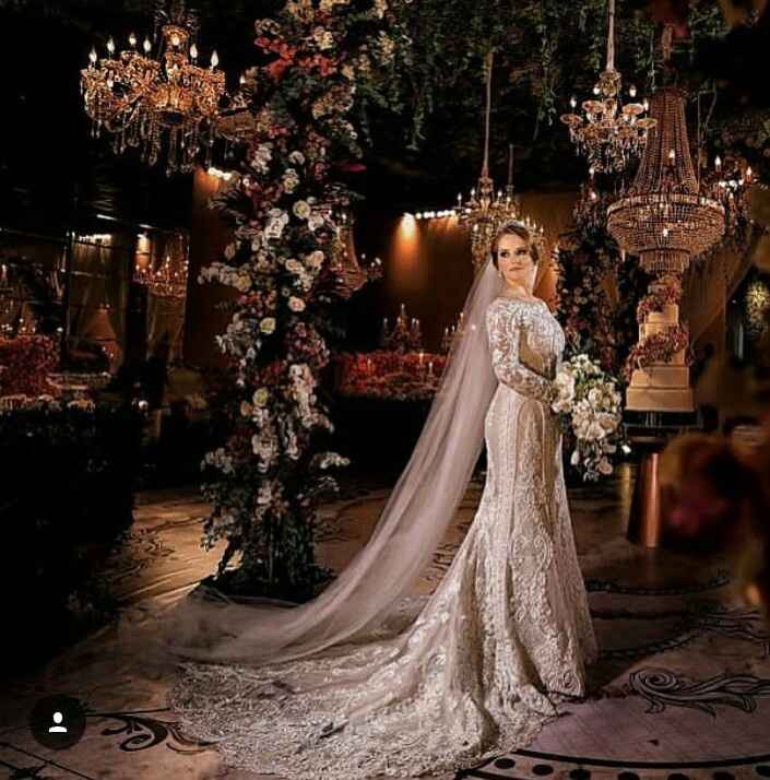 Poste a sua foto inspiração do tipo de vestido de noiva que você procura 😍 - 1