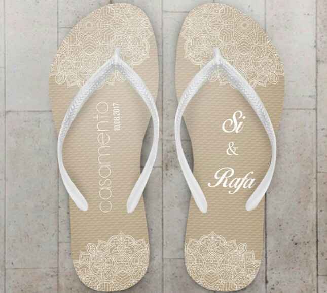 Chinelos para convidados 👰👡 - 5