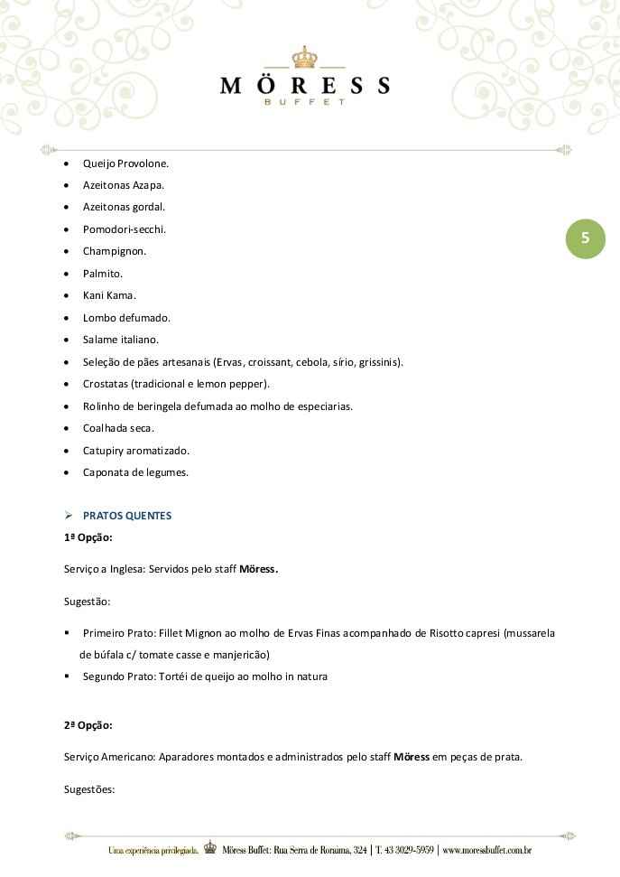 Orçamento Buffet ! - 3