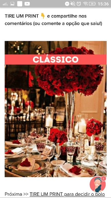 TIRE UM PRINT para decidir o estilo do casamento 13