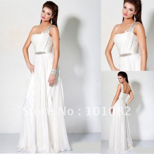 Vestido branco para casamento no civil o que acham??? - 2