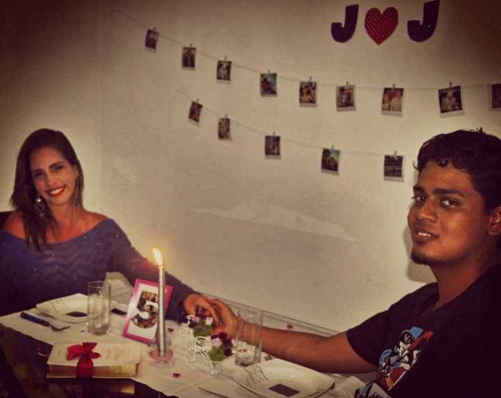 Um jantar preparado por ele!! *-* - 2
