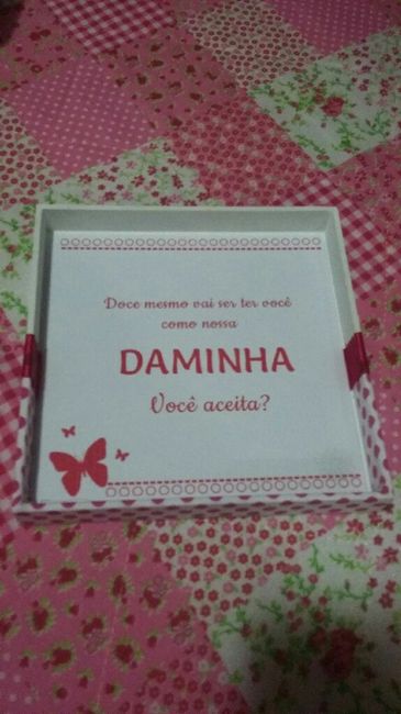 Convite padrinhos, damas e pajens. - 5