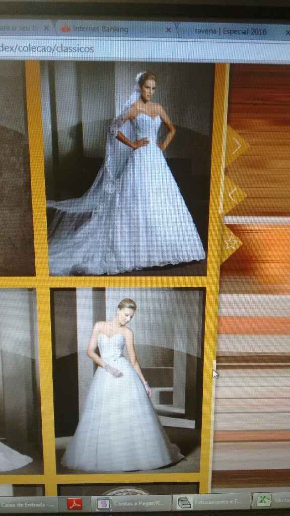 Vestido de noiva, - 1