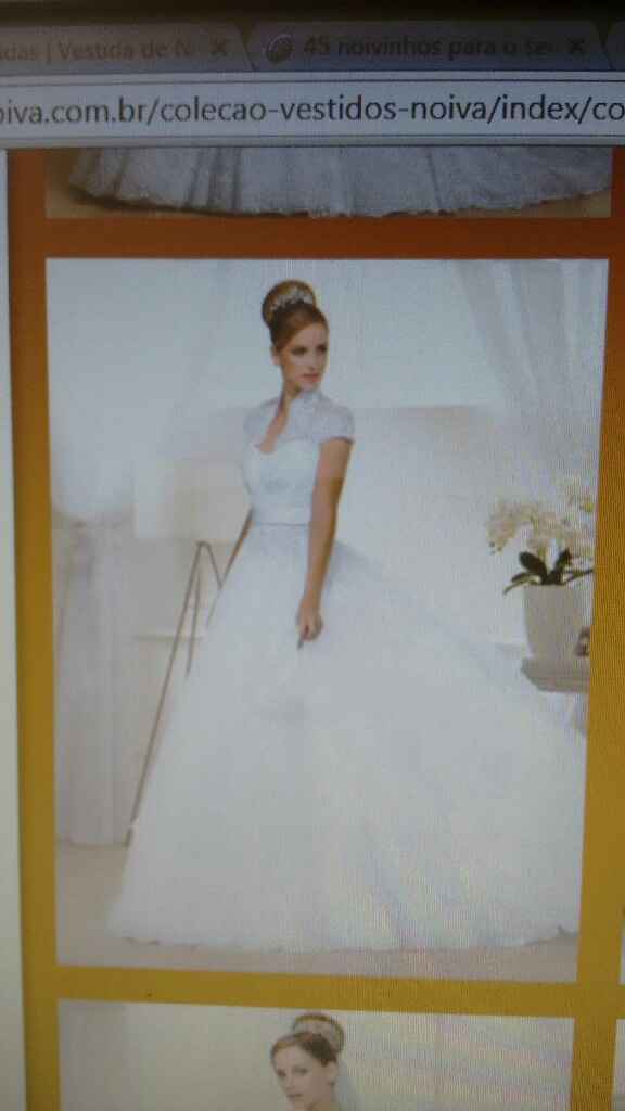 Vestido de noiva, - 2