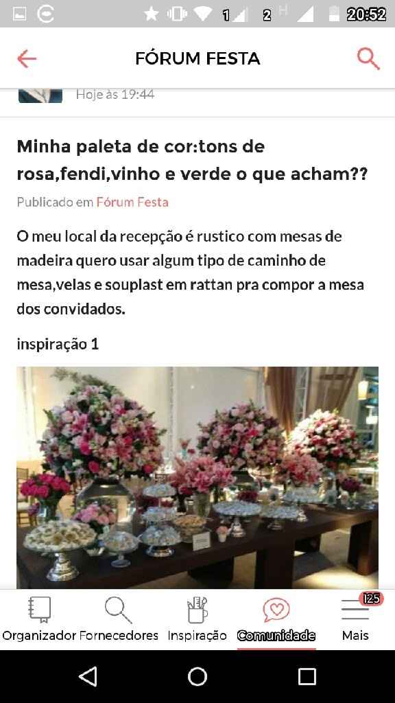 Sugestões para a cor da decoração do casamento!!! - 1