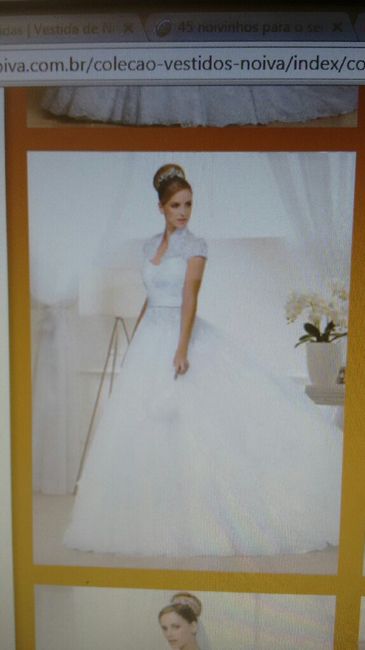 Vestido de noiva, - 2