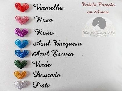 CHAVEIRO CORAÇÕES CORES