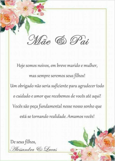 Convite para os pais 1