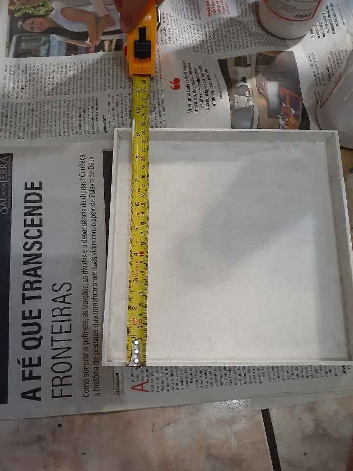 Caixinha/convite de padrinhos - 2