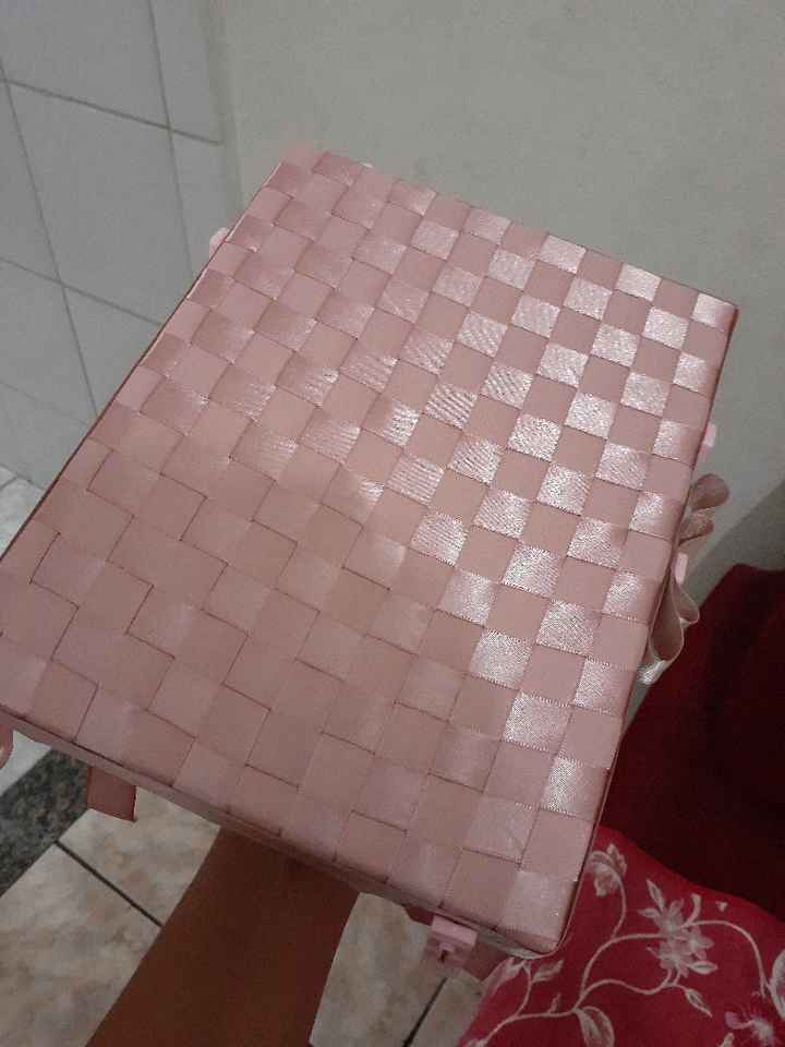 Caixinha/convite de padrinhos - 4