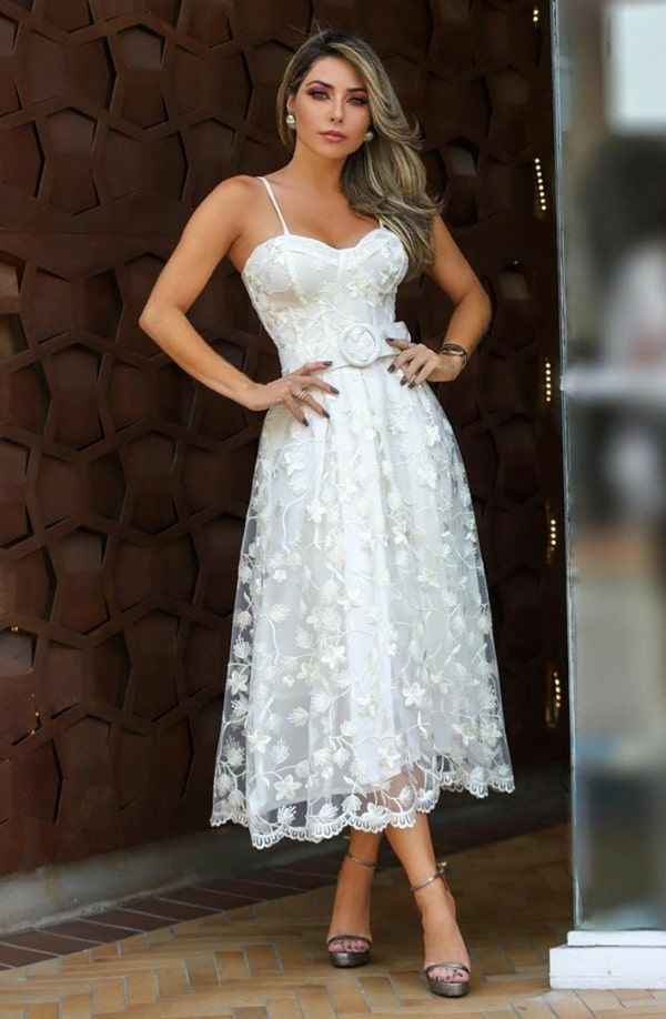 Look para o casamento no civil. - 2